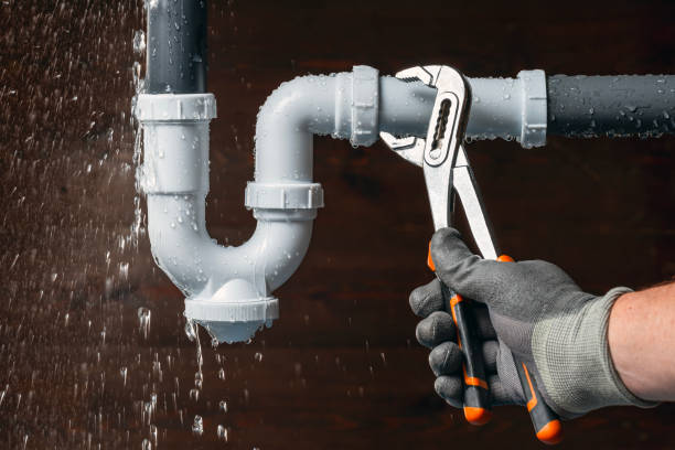 Professional Sewer Line Repair technician working in Oakesdale, WA